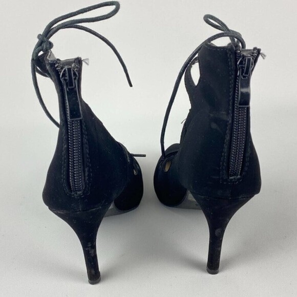 Top Moda Women's Lace Up High Heels Size 7 - Picture 6 of 9